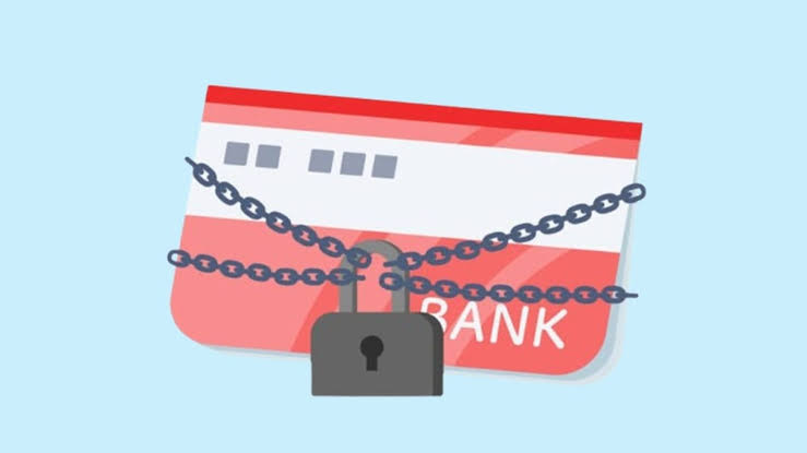 Application for information regarding freezing of bank account
